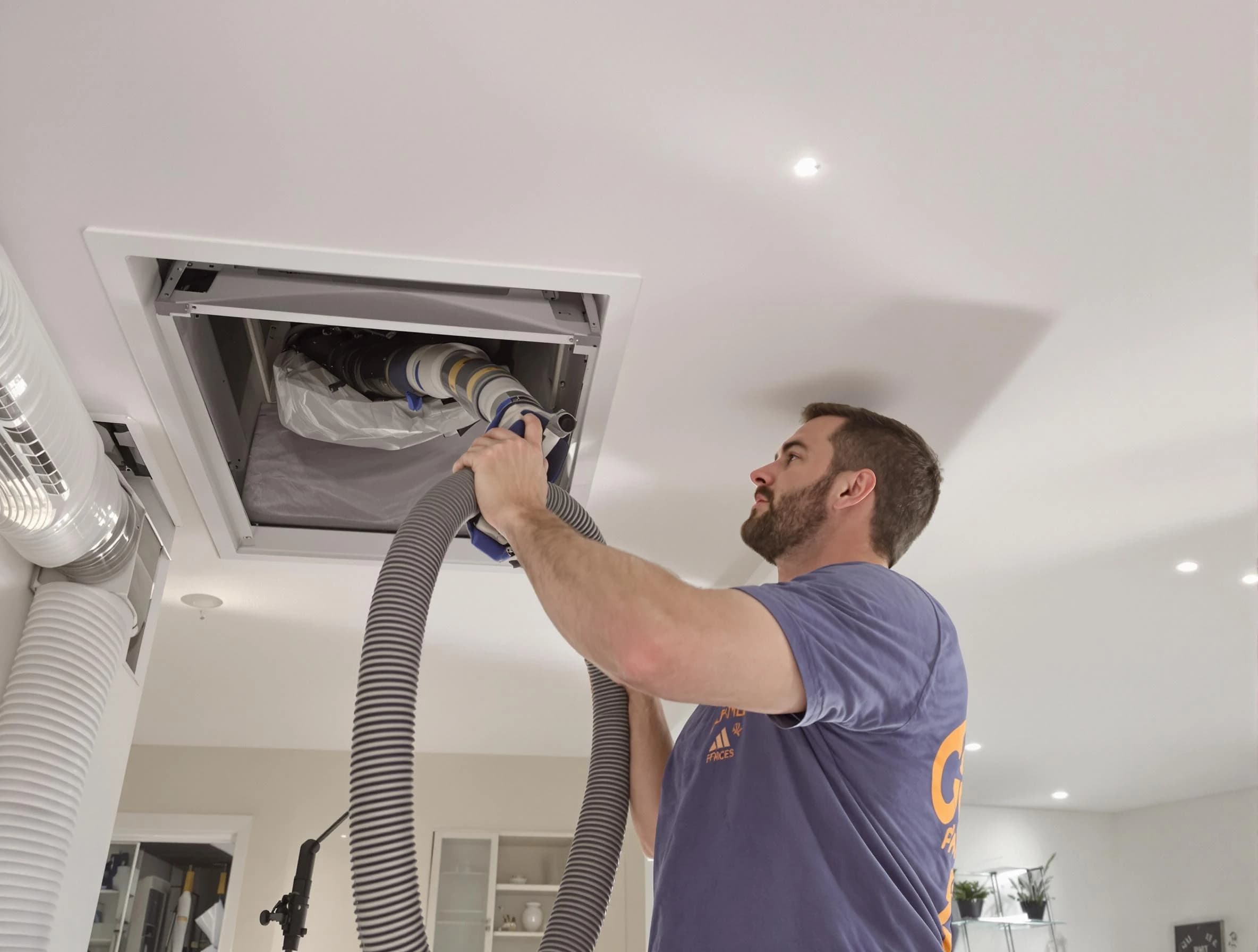 Precision indoor duct cleaning by Kearns Air Duct Cleaning in Kearns