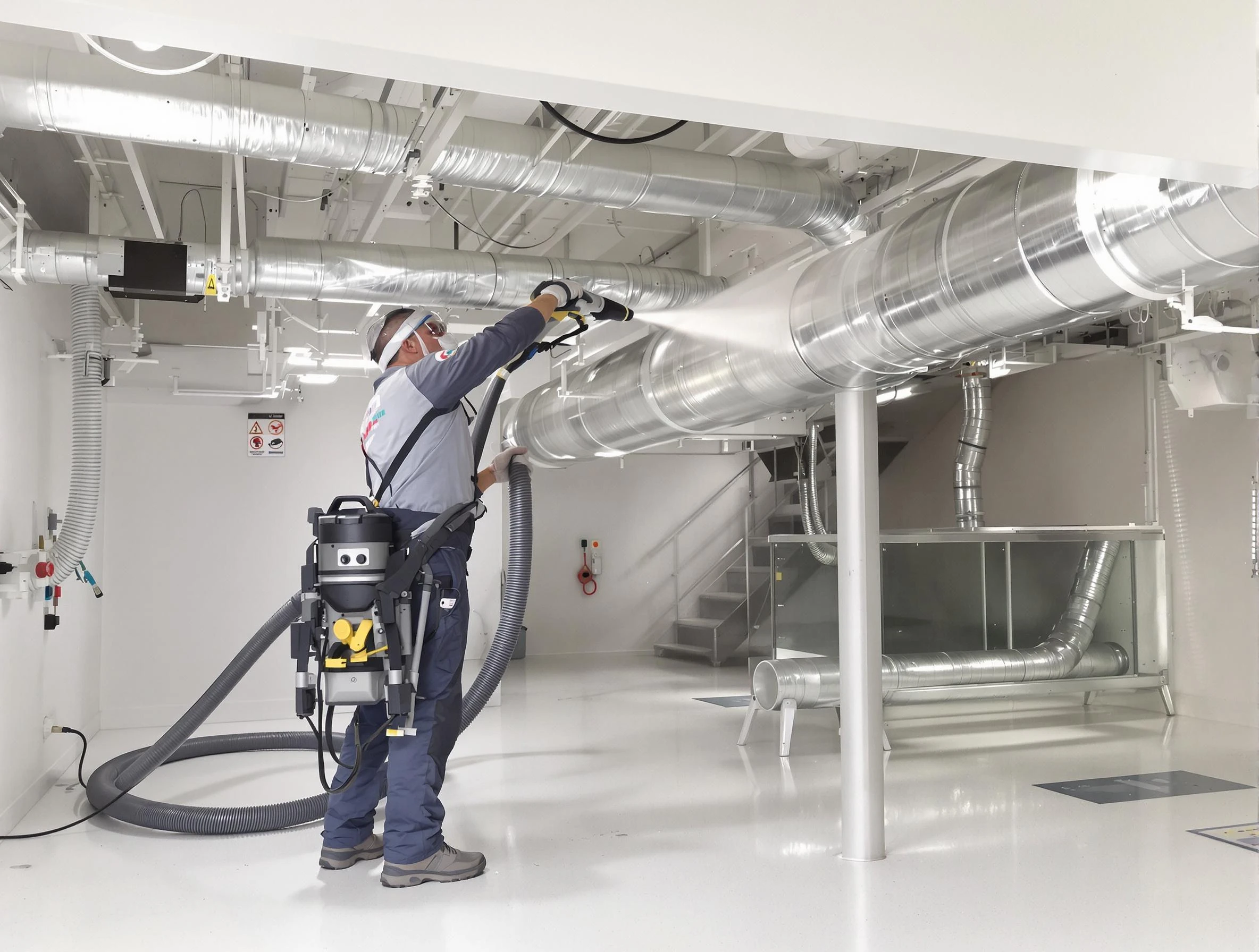 Professional central duct cleaning by Kearns Air Duct Cleaning in Kearns