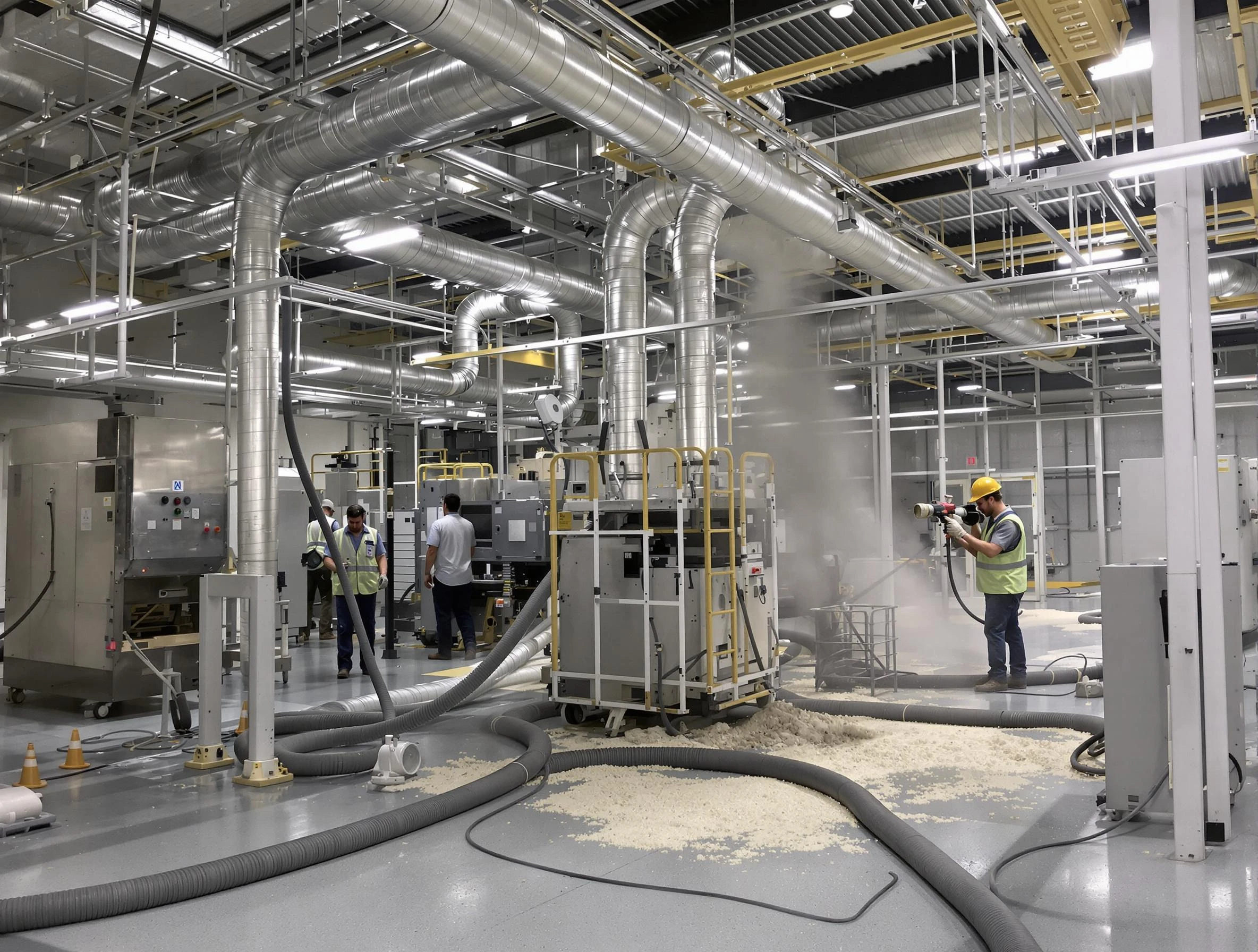 Heavy-duty industrial duct cleaning by Kearns Air Duct Cleaning in Kearns